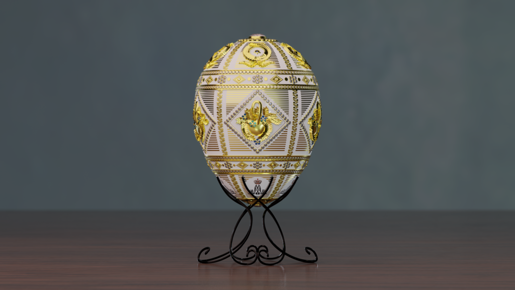 Alexander III Commemorative Fabergé egg
